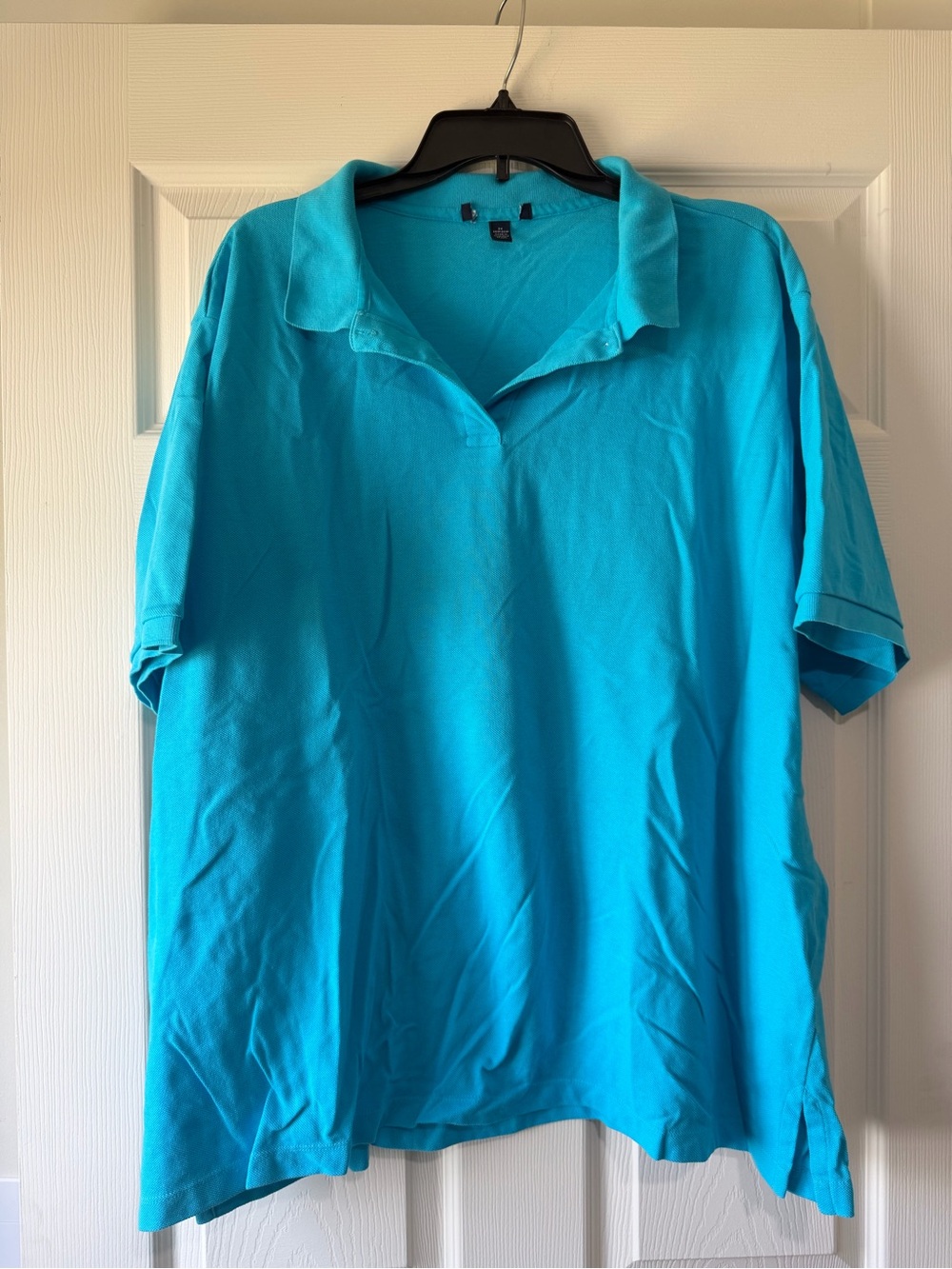 Women’s Turquoise Polo Shirt - Casual Short Sleeve